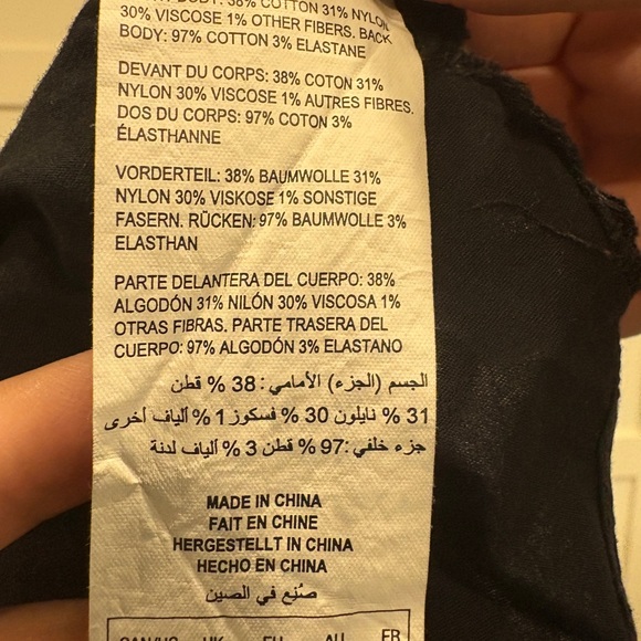 🍀4 for $25🍀 

Black lace/appliqué blouse - Picture 8 of 11